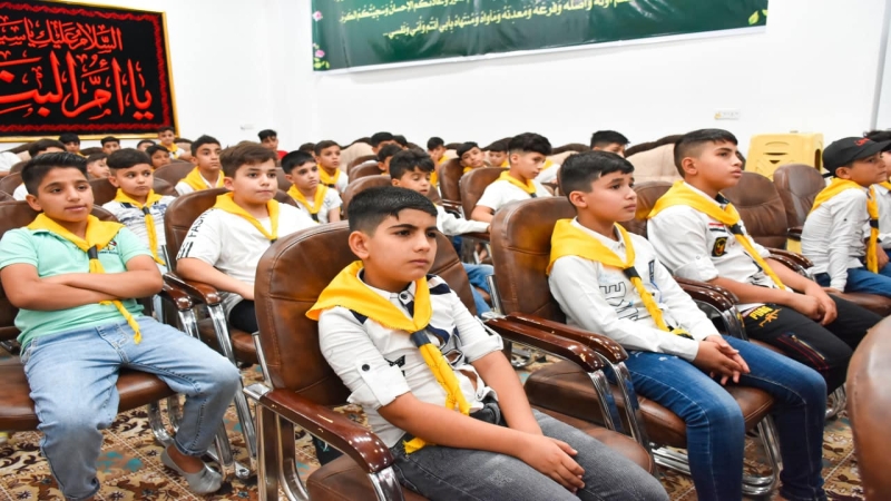 نسائمٌ قرآنيّة من وارث الانبياء والائمة ينتشر عبيرها في حرم طبيبة المعلولين