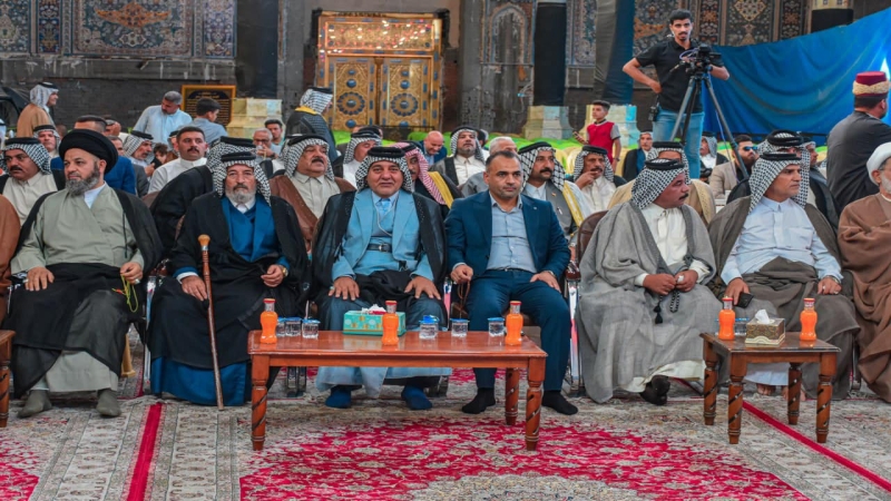 الأمانة الخاصة لمرقد المطهر تقيم ندوتها الحوارية والتي تخص دور العشائر العراقية في صيانة وحفظ المجتمع
