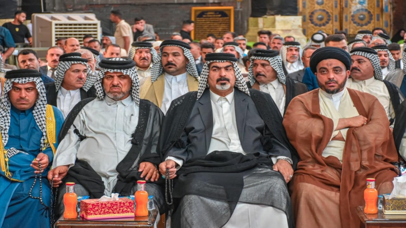 الأمانة الخاصة لمرقد المطهر تقيم ندوتها الحوارية والتي تخص دور العشائر العراقية في صيانة وحفظ المجتمع