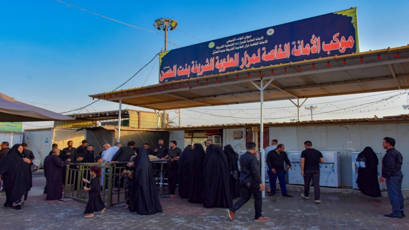 موكب العلوية الشريفة بنت الحسن (ع)... الإنتماء وشرف الخدمة الحسينية