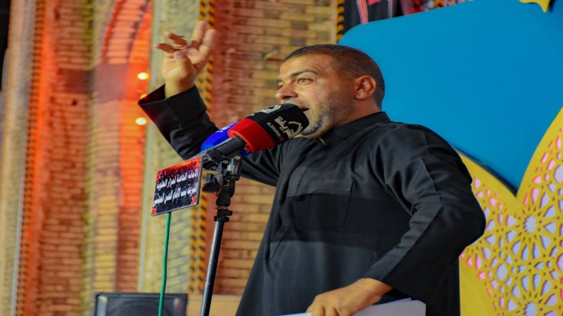 الأمانة الخاصة للمرقد المطهر تحي ليالي محرم الحرام بالمجلس الحسينية