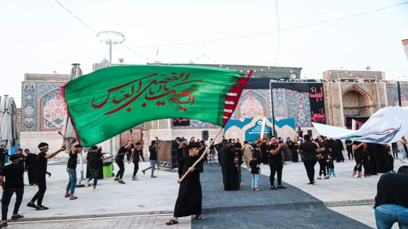 الأمانة الخاصة لمرقد طبيبة المعلولين.. تستقبل مواكب العزاء