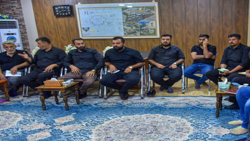 الأمانة الخاصة للمرقد المطهر تجري اجتماعاً موسعا حول شهادة السيدة الشريفة