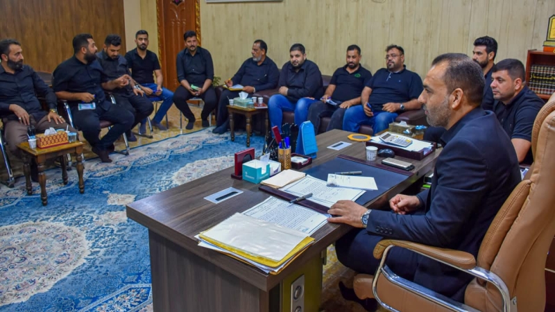 الأمانة الخاصة للمرقد المطهر تجري اجتماعاً موسعا حول شهادة السيدة الشريفة
