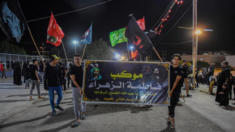 استمرار توافد المواكب
