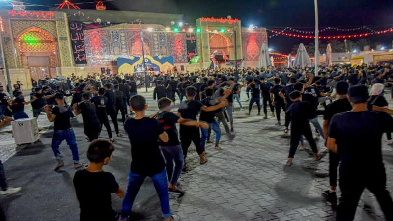 استمرار توافد المواكب