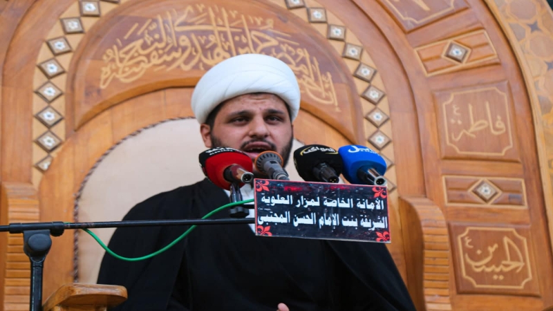 الأمانة الخاصة للمرقد المطهر تحي ليلة شهادة السيدة الشريفة