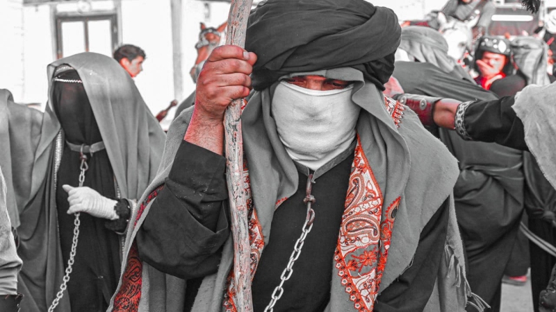 المرقد المطهر يشهد توافد مواكب التشابيه في يوم شهادة شهيدة ركب السبايا لآل احمد مولاتنا السيدة الشريفة بنت الإمام الحسن المجتبى
