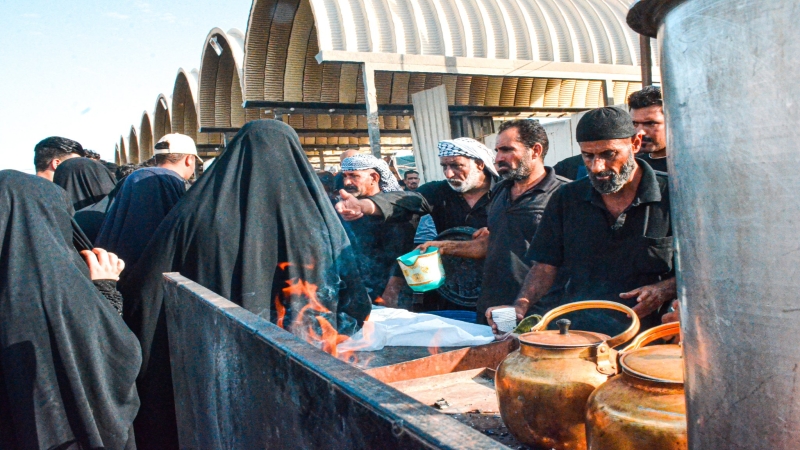 آيَاتُ الْكَرْم تتجلى فِي مواكب الْخِدْمَة الحسينية