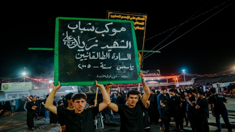 استمرار توافد المواكب المعزية