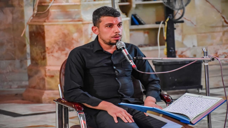 هدير النفحات القرآنية يتواصل في مرقد قاضية حاجات الطالبين