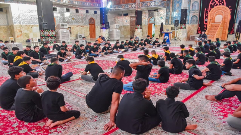 هدير النفحات القرآنية يتواصل في مرقد قاضية حاجات الطالبين