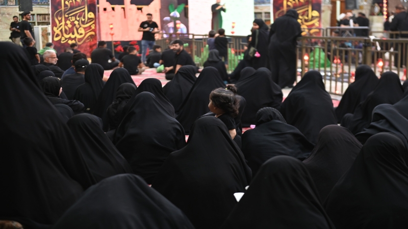 الأمانة الخاصة للمرقد الشريف تواصل مجالسها في أحياء شهادة السيدة رقية بنت الإمام الحسين (عليه السلام)