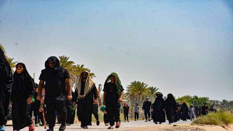 الْأَمَانَة الْخَاصَّة للمرقد الْمُطَهِّر تَشْهَد توافداً كبيراَ للزائرين الْكِرَام
