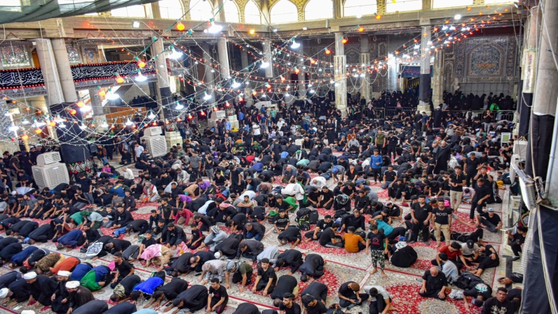 الْأَمَانَة الْخَاصَّة للمرقد الْمُطَهِّر تَشْهَد توافداً كبيراَ للزائرين الْكِرَام