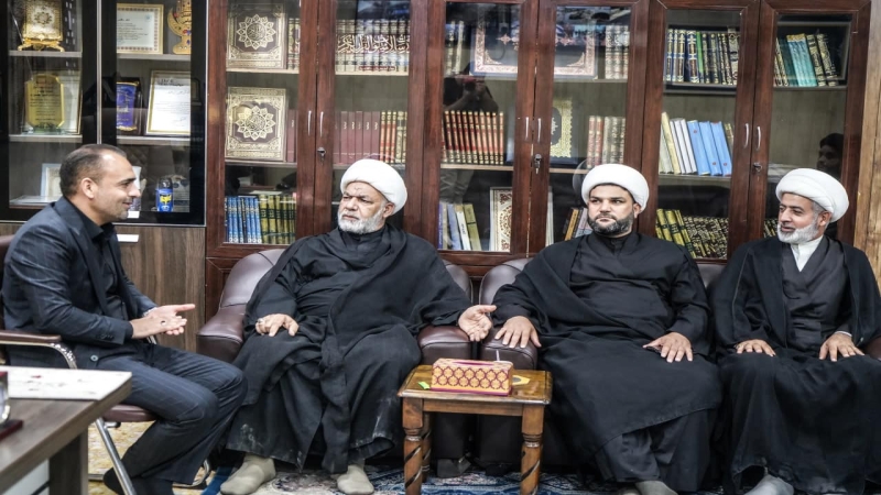 الْأَمَانَة الْخَاصَّة للمرقد الْمُطَهِّر تَكَرَّم السَّادَة وَالْمَشَايِخ الْكِرَامِ فِي وَحْدَه الشُّؤُون الدِّينِيَّة