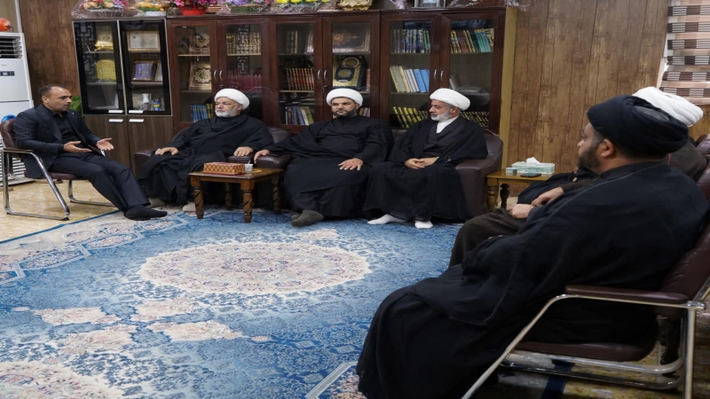 الْأَمَانَة الْخَاصَّة للمرقد الْمُطَهِّر تَكَرَّم السَّادَة وَالْمَشَايِخ الْكِرَامِ فِي وَحْدَه الشُّؤُون الدِّينِيَّة