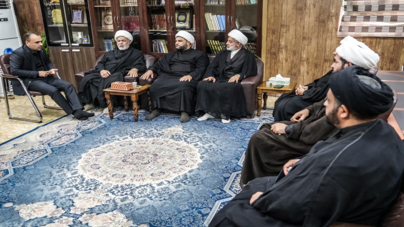 الْأَمَانَة الْخَاصَّة للمرقد الْمُطَهِّر تَكَرَّم السَّادَة وَالْمَشَايِخ الْكِرَامِ فِي وَحْدَه الشُّؤُون الدِّينِيَّة