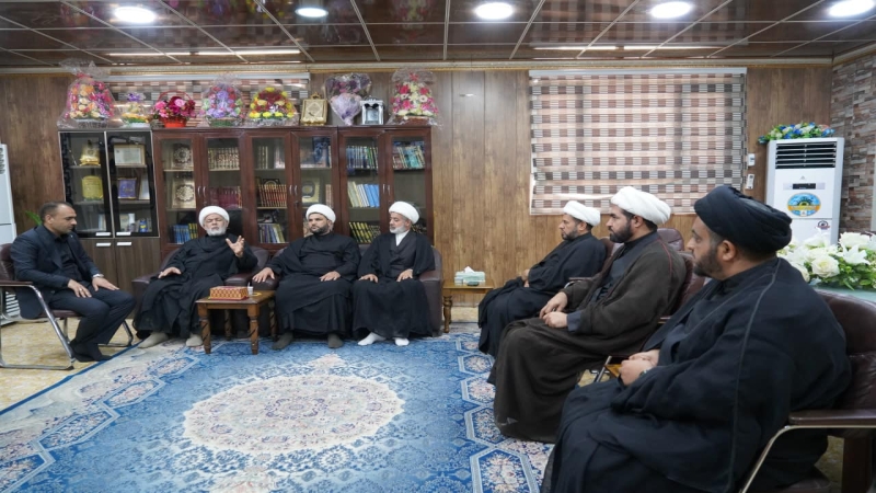 الْأَمَانَة الْخَاصَّة للمرقد الْمُطَهِّر تَكَرَّم السَّادَة وَالْمَشَايِخ الْكِرَامِ فِي وَحْدَه الشُّؤُون الدِّينِيَّة