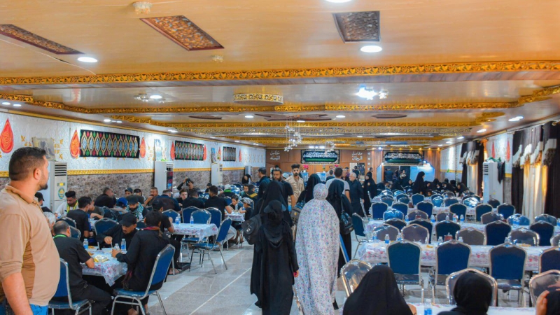 آياتُ الكرم تتجلى بأبهى صوره في قبر بضعة كريم آل محمد