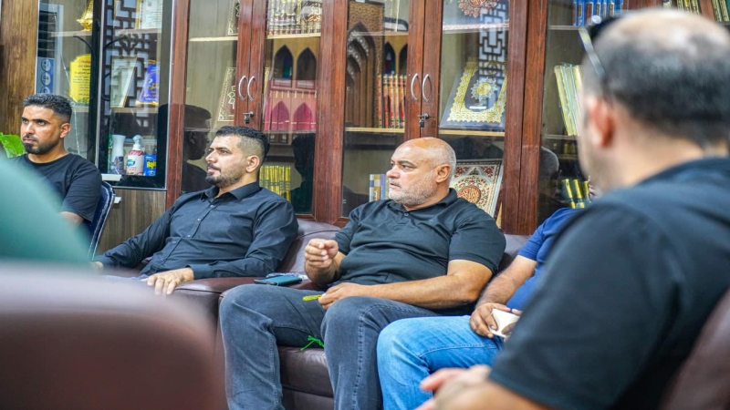 الْأَمَانَة الْخَاصَّة للمرقد الْمُطَهِّر تَجْرِي إجتماعاً مَع كادِر الشُّعْبَة الْهَنْدَسِيَّة