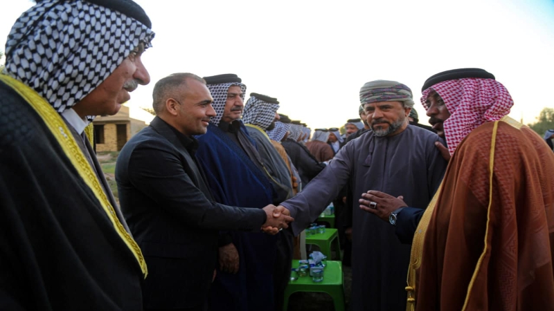 وَفْد الْأَمَانَة الْخَاصَّة للمرقد الْمُطَهِّر تُشَارِكَ فِي حُضُورِ التّجَمّع العشائري الْخَاصّ بتكريم الْمَوَاكِب الحسينية