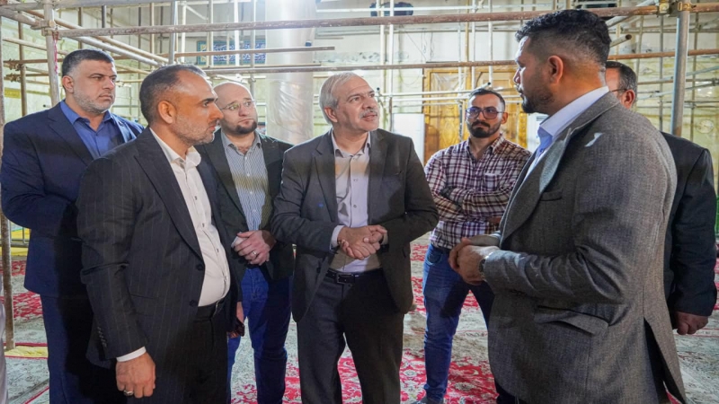 معاون الأمين العام للشؤون الإدارية والهندسية والمالية في رحاب سيدة العطاء وطبيبة المعلولين