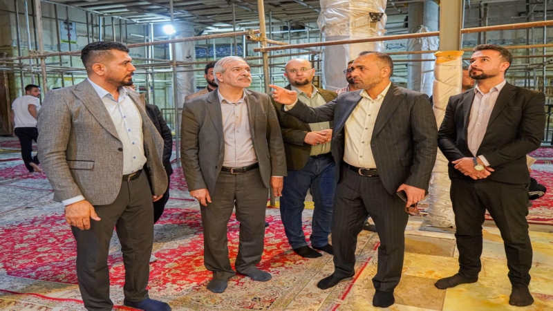 معاون الأمين العام للشؤون الإدارية والهندسية والمالية في رحاب سيدة العطاء وطبيبة المعلولين