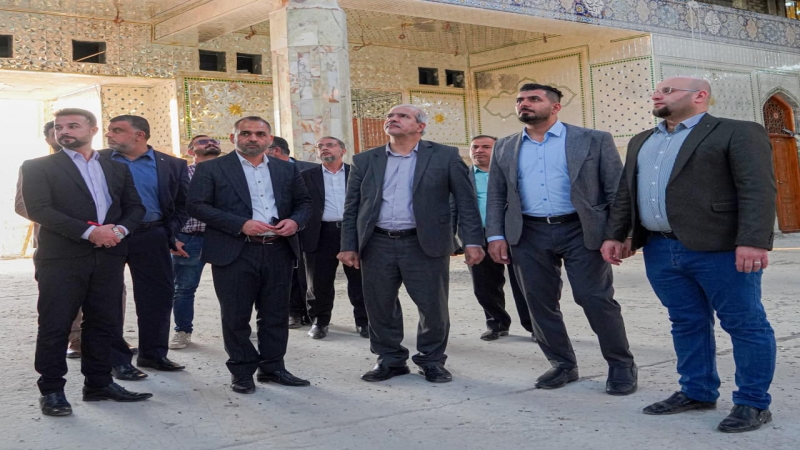 معاون الأمين العام للشؤون الإدارية والهندسية والمالية في رحاب سيدة العطاء وطبيبة المعلولين