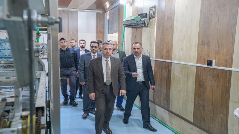 تشرف وفد رفيع المستوى من ديوان الوقف الشيعي برئاسة الوكيل الديني والثقافي الدكتور احسان جعفر احمد والوفد المرافق له بزيارة طبيبة المعلولين العلوية شري