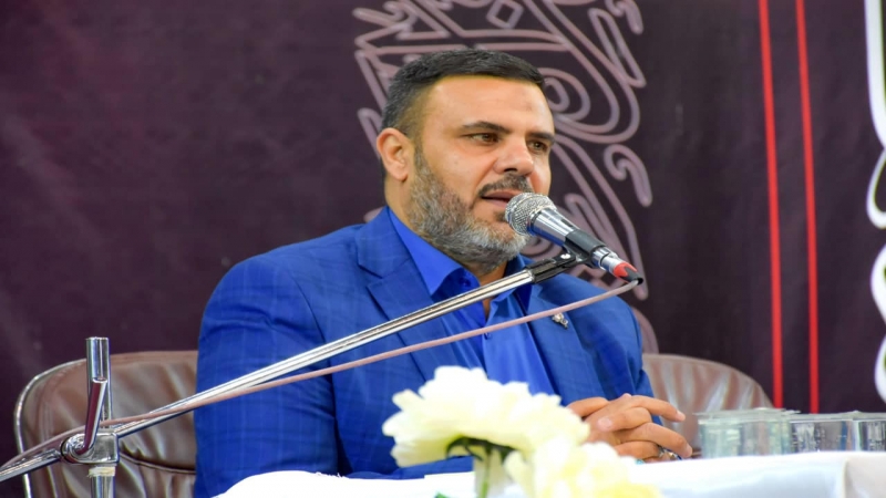 الأمانة الخاصة للمرقد المطهر تقيم محاضرة قرآنية تفسيرية في رواق الأمام الحسن