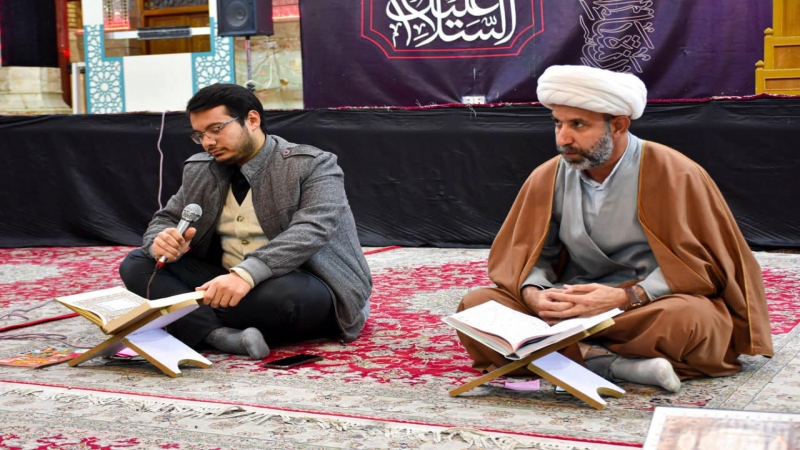 الْأَمَانَة الْخَاصَّة تُقِيم مَحْفَلا قَرانِيا بِذِكْرَى وَفَاة السَّيِّدَة أُمِّ الْبَنِينَ
