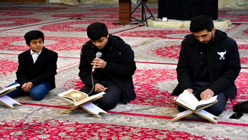 الْأَمَانَة الْخَاصَّة تُقِيم مَحْفَلا قَرانِيا بِذِكْرَى وَفَاة السَّيِّدَة أُمِّ الْبَنِينَ