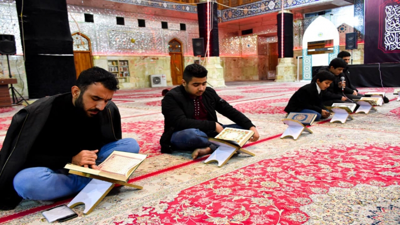 الْأَمَانَة الْخَاصَّة تُقِيم مَحْفَلا قَرانِيا بِذِكْرَى وَفَاة السَّيِّدَة أُمِّ الْبَنِينَ