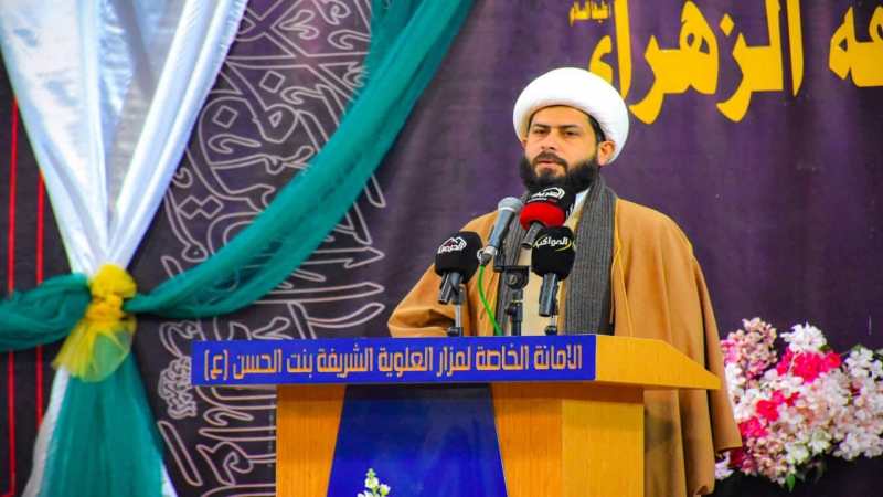 الأمانة الخاصة للمرقد المطهر تقيم مهرجانًا خاصاً بمناسبة ولادة السيدة الزهراء