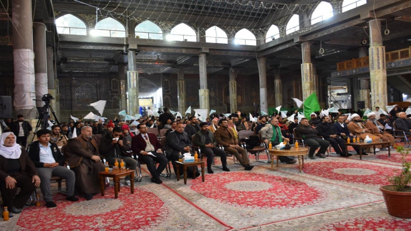 الأمانة الخاصة للمرقد المطهر تقيم مهرجانًا خاصاً بمناسبة ولادة السيدة الزهراء
