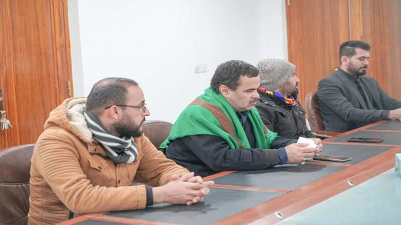 انعقاد_الأجتماع_الهندسي فِي الْمَرْقَدِ الْمُبَارَك