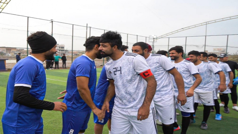 الأمانة الخاصة للمرقد المطهر تقيم بطولة قادة النصر لكرة القدم