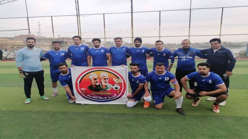 الأمانة الخاصة للمرقد المطهر تقيم بطولة قادة النصر لكرة القدم