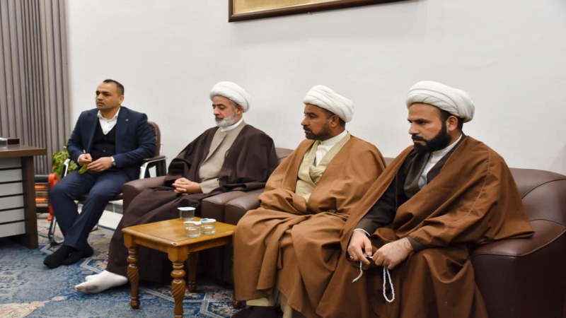 الأمانة الخاصة للمرقد المطهر تجري إجتماعاً مع وحدة الشؤون الدينية