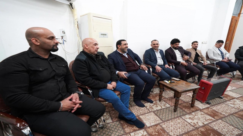 وفد قناة المواكب الفضائية في ضيافة طبيبة المعلولين