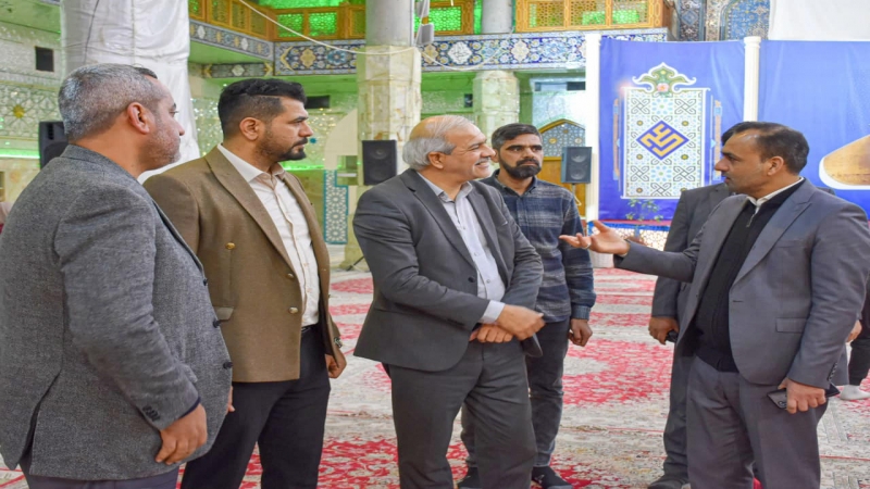 جوله ميدانية لنائب الأمين العام للمزارات الشيعية الشريفة في اروقة طبيبة المعلولين