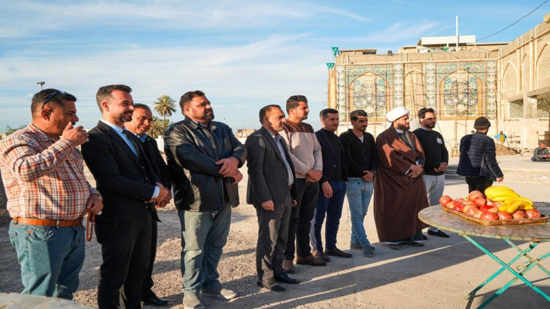 أكبر كيكة صنعت بمولد أمير المؤمنين وسيد الوصيين (ع)