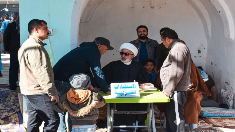 محطات دينية للإجابة عن استفتاءات الزائرين