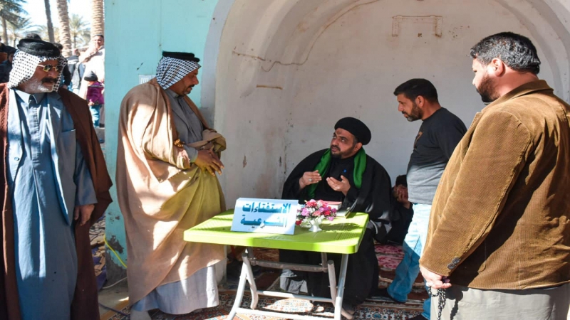 محطات دينية للإجابة عن استفتاءات الزائرين