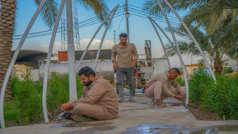 خطوة لزيادة المساحات الخضراء