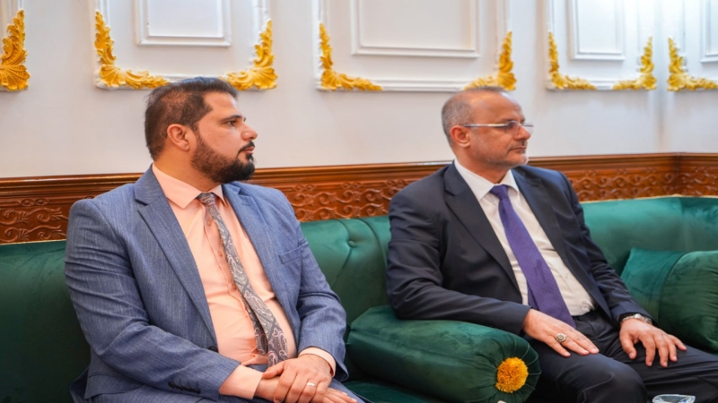 تشرف عميد كلية الإمام الكاظم (عليه السلام )الدكتور عبد الجليل منشد خلف