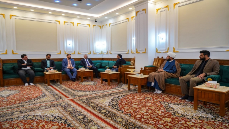 تشرف عميد كلية الإمام الكاظم (عليه السلام )الدكتور عبد الجليل منشد خلف