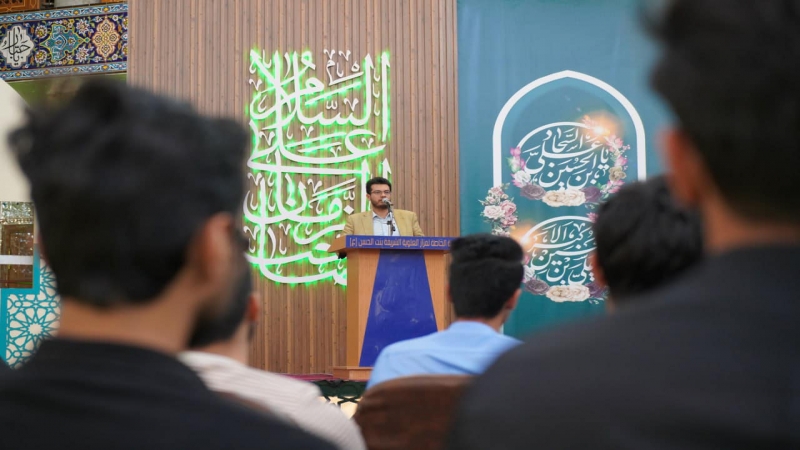 أقامت الأمانة الخاصة لمزار العلوية الشريفة بنت الامام الحسن عليهما السلام/ شعبة القرآن الكريم محفلاً قرآنياً