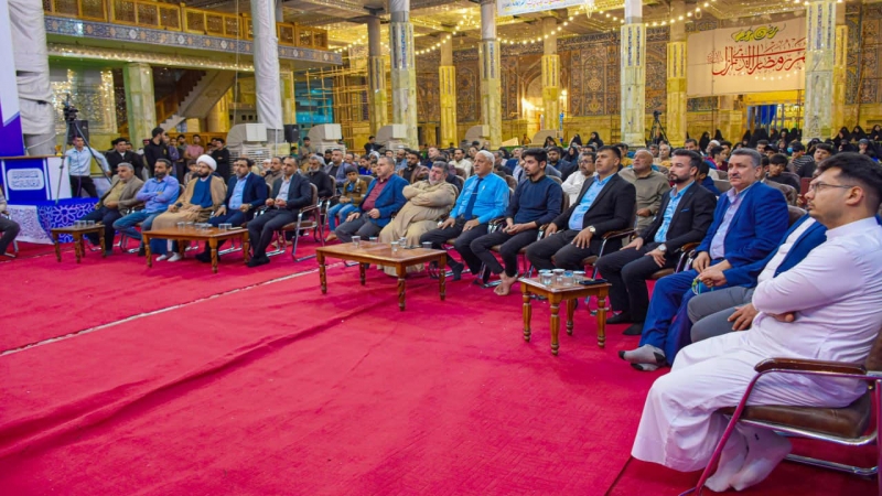 ضمن فعاليات ملتقى النورين الفكري الرمضاني السنوي أقيمت المحاضرة الدينية المباركة